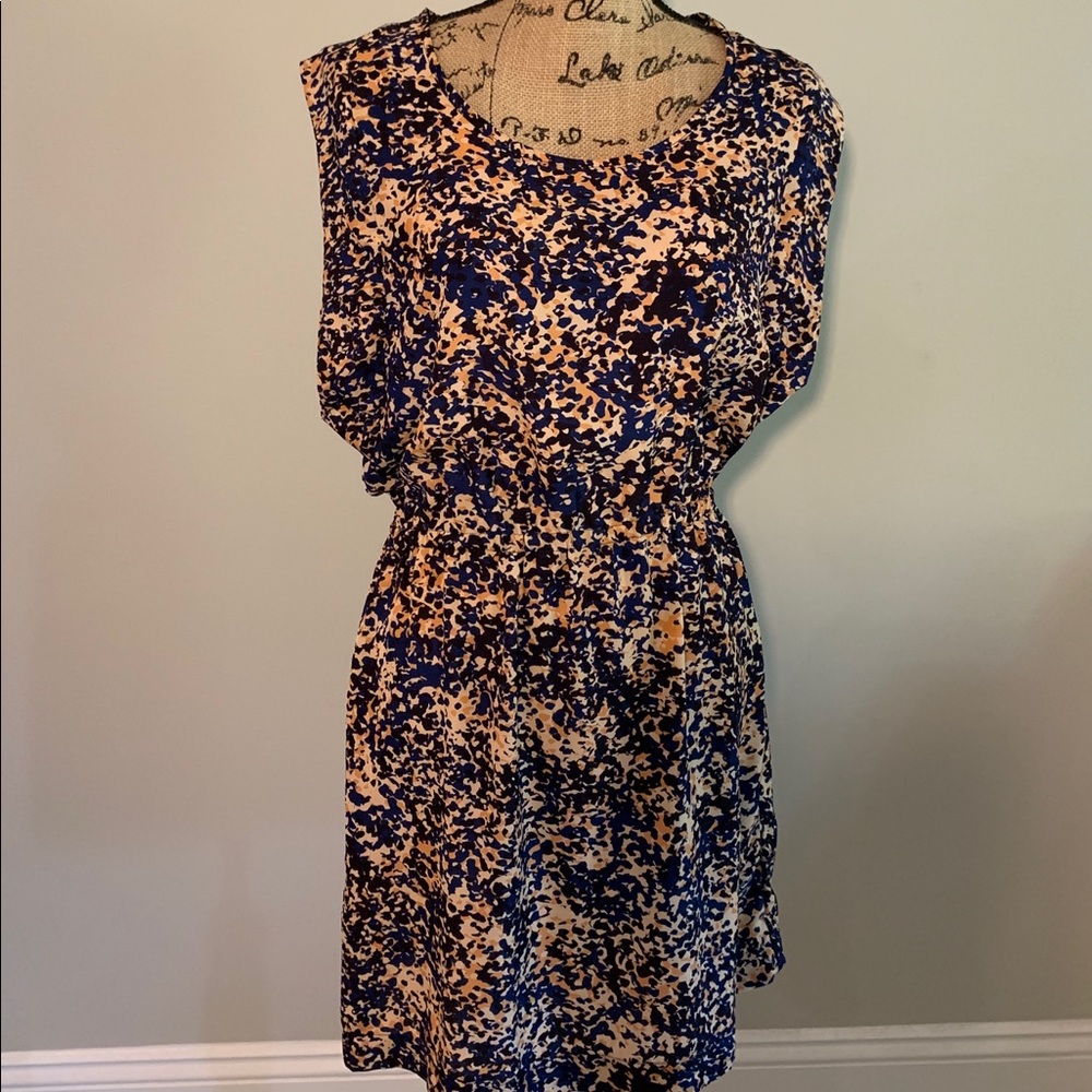MNG Casual for Mango - Multi Mini Dress - Size 6